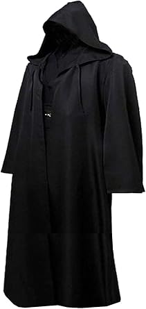 GOLDSTITCH Men Hooded Robe Cloak Knight Fancy Cool Cosplay Costume