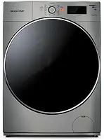 Lava e Seca Brastemp 10,1kg/6kg prata Água Quente com Ciclo Tira Manchas Pro e Ciclo 1h Pronto para Vestir - BNQ10AS 110V