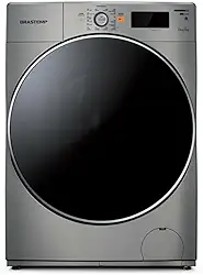 Lava e Seca Brastemp 10,1kg/6kg prata Água Quente com Ciclo Tira Manchas Pro e Ciclo 1h Pronto para Vestir - BNQ10AS 110V