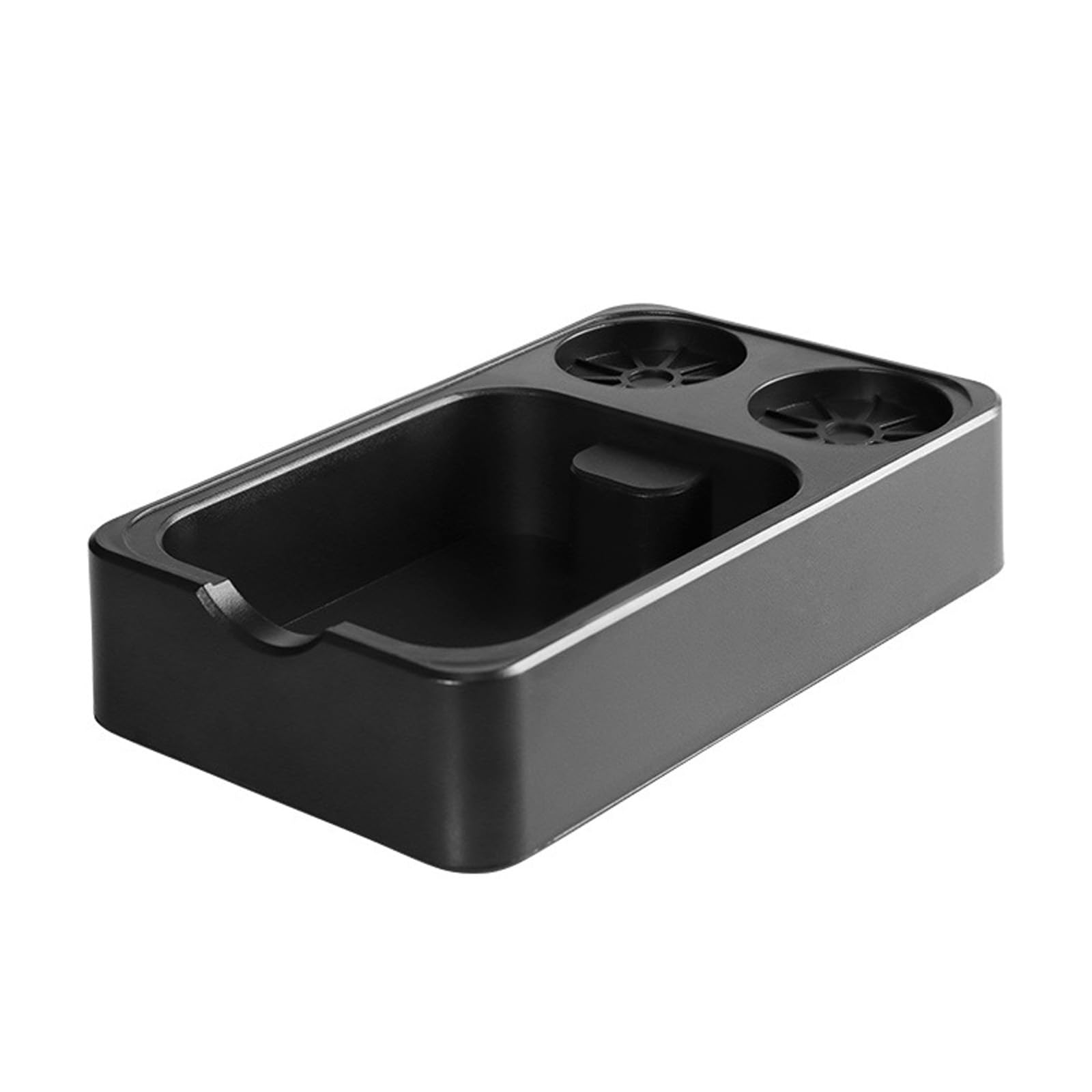 Buxuaaaa Tamper Holder Food Grade ABS Texture with Small Coffee Waste Bin for Coffee Enthusiasts Present for Daily Brewing Box