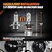 SEALIGHT Scoparc S2 H4/9003/HB2 LED Headlight Bulbs, 9003 LED High Beam Low Beam, 1:1 Halogen Bulb Design, 15000LM 6500K LED Conversion Kit with Fan, Pack of 2