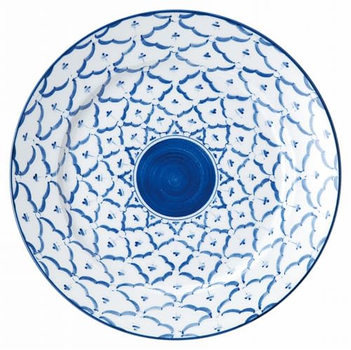 花伝 KOYO 光洋陶器 チェンマイ 21cm デザートプレート エスニック 美濃焼 食洗機対応 日本製 50707004