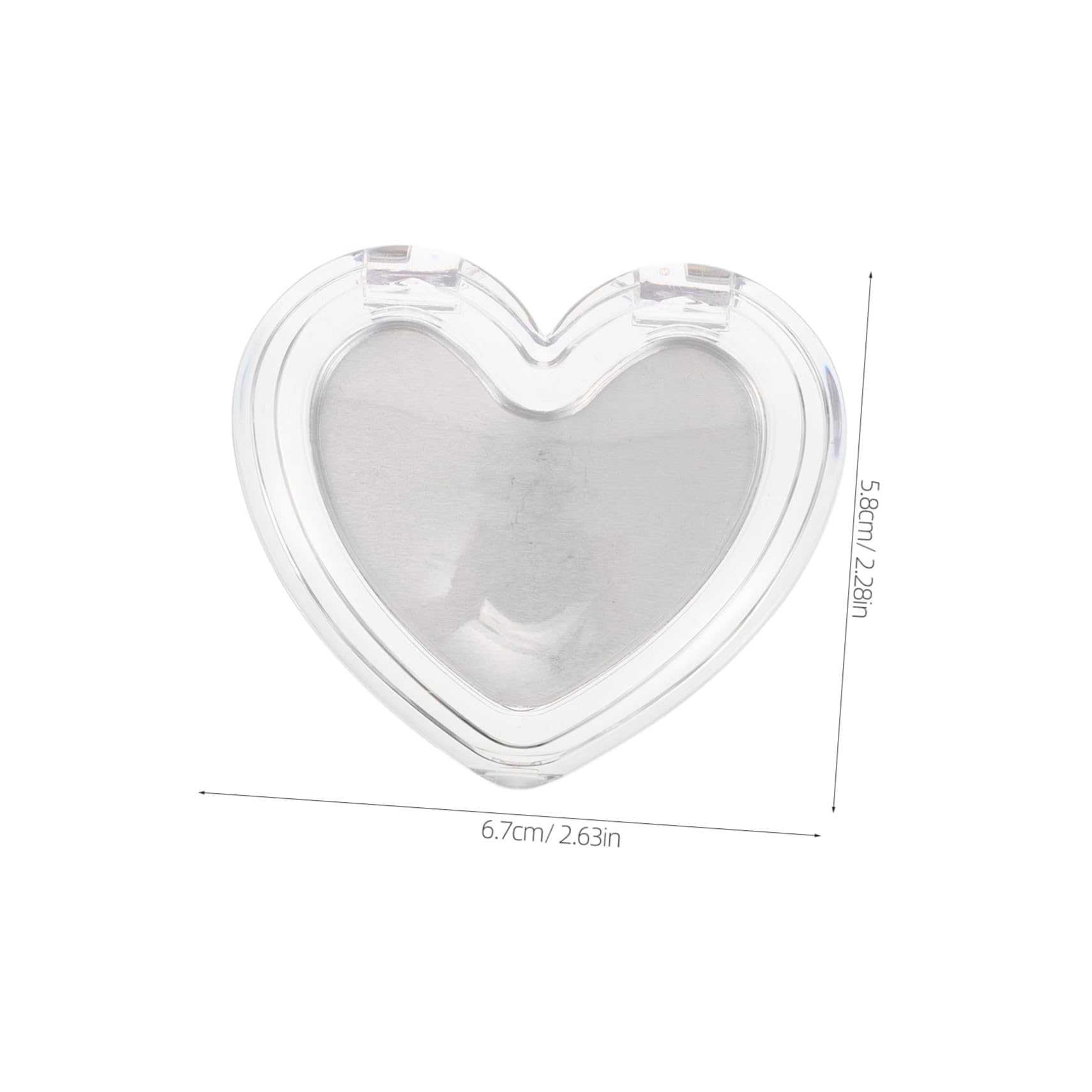 VICASKY Empty Lipstick Palette Cosmetic Packaging Box Diy Eyeshadow Palette Makeup Storage Box for Women