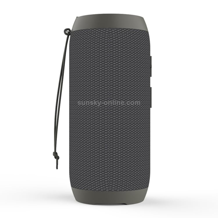 Another side view of the ELECTROPRIME HOPESTAR P7 Mini Portable Bluetooth Speaker, showing the integrated carrying strap and port covers.