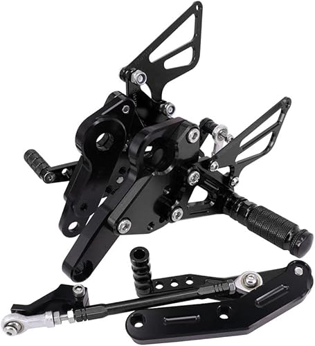 Miniatura 6 de KORINA Motorcycle Pedals for Yama&ha MT09 FZ09 FZ-09 XSR900 FJ09 FZ09 MT FZ 09 XS R900 Motorcycle CNC Adjustable Foot Pegs Pedals Rest Rearset