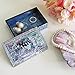MADDesign Mother of Pearl Jewelry Decorative Trinket Box Handmade Cranes Small