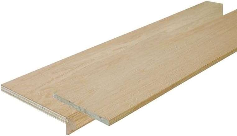 SP125-4F048C 48-inch Oak False Stair Tread Cap and Riser Kit