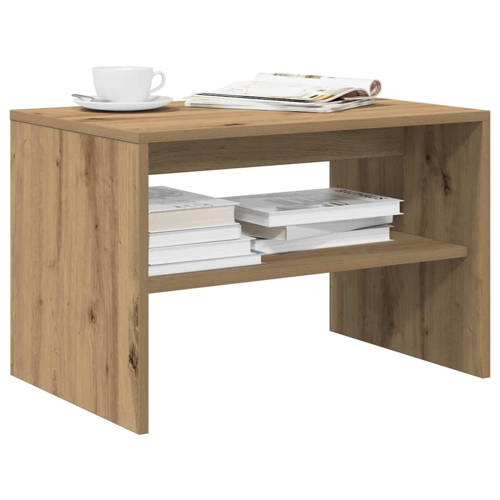 vidaXL Szafka RTV Artisan Oak 60x40x40 cm Drewno klejone, szafka pod TV, konsola pod TV, ława pod TV, szafka pod TV, szafka pod sprzęt multimedialny