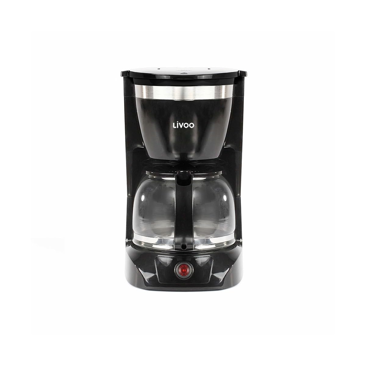 Livoo DOD163N, cafetière électrique, 1,25 L, filtre permanent