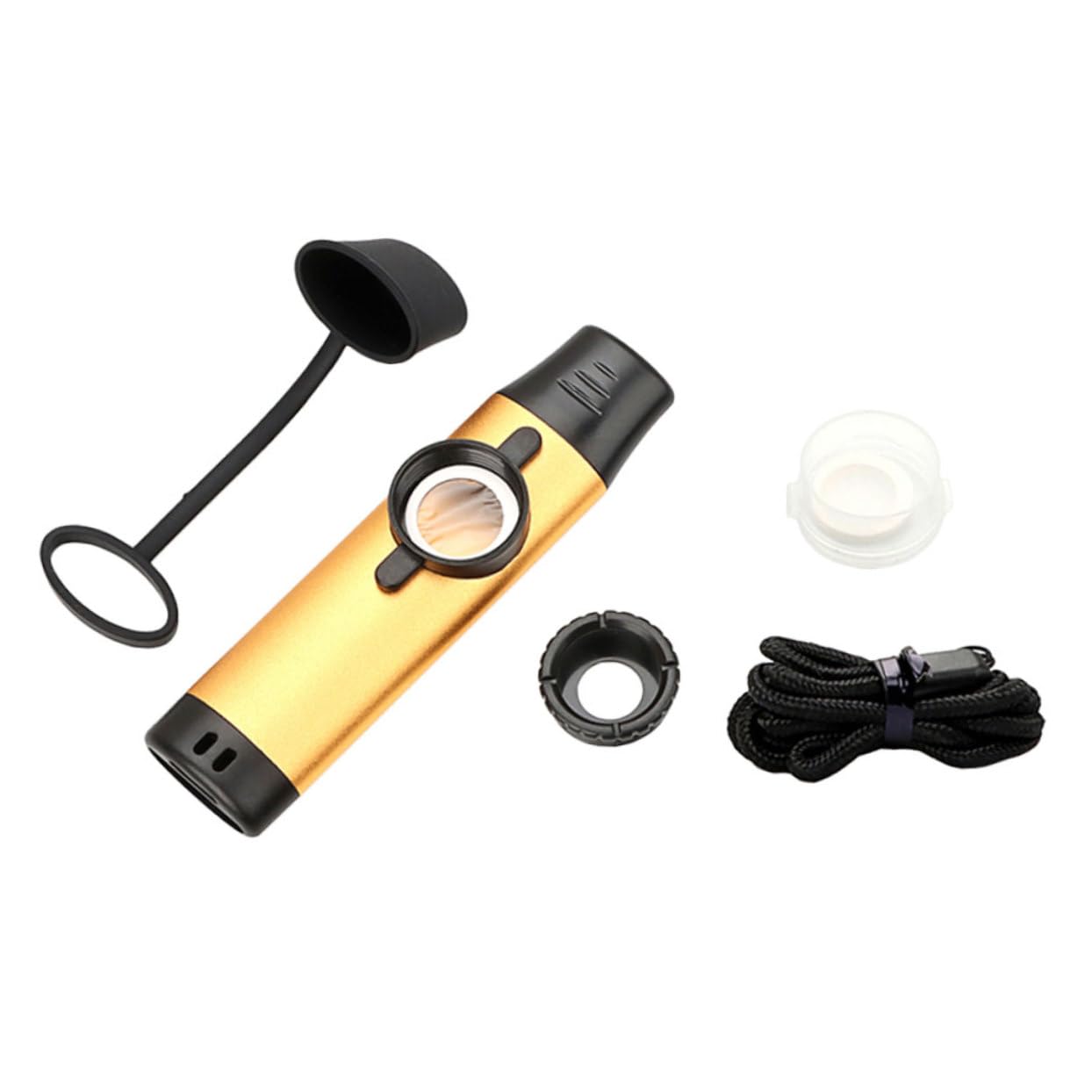 BESPORTBLE Kazoo Musical Instrument for Adults Portable Kazoo Accompaniment for Guitar Lightweight Easy to Play for Musicians present for Music Lovers