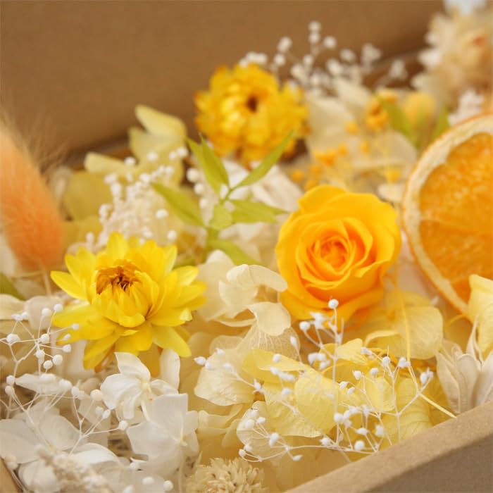 Amazon | フレッシュオレンジ 花材詰め合わせ 花材セット オレンジ系