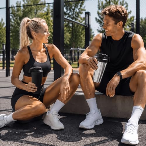 24-Oz Truyis Insulated Stainless Steel Protein Shaker Bottle 11.99 + Free Shipping w/ Prime or on 35+ + 50% Off Code 2Y5M0X5U - image 8