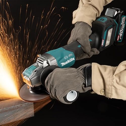 Makita GA 044 GZ Meuleuse d'angle sans fil 40 V max. 125 mm X LOCK Brushless Solo sans batterie sans chargeur - vue 7