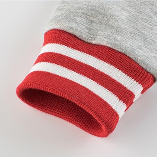 Boys' Long Sleeve Sweater Soft Brushed Fleece Button Closure Hooded Sweatshirt for Boys 2-10 Years4