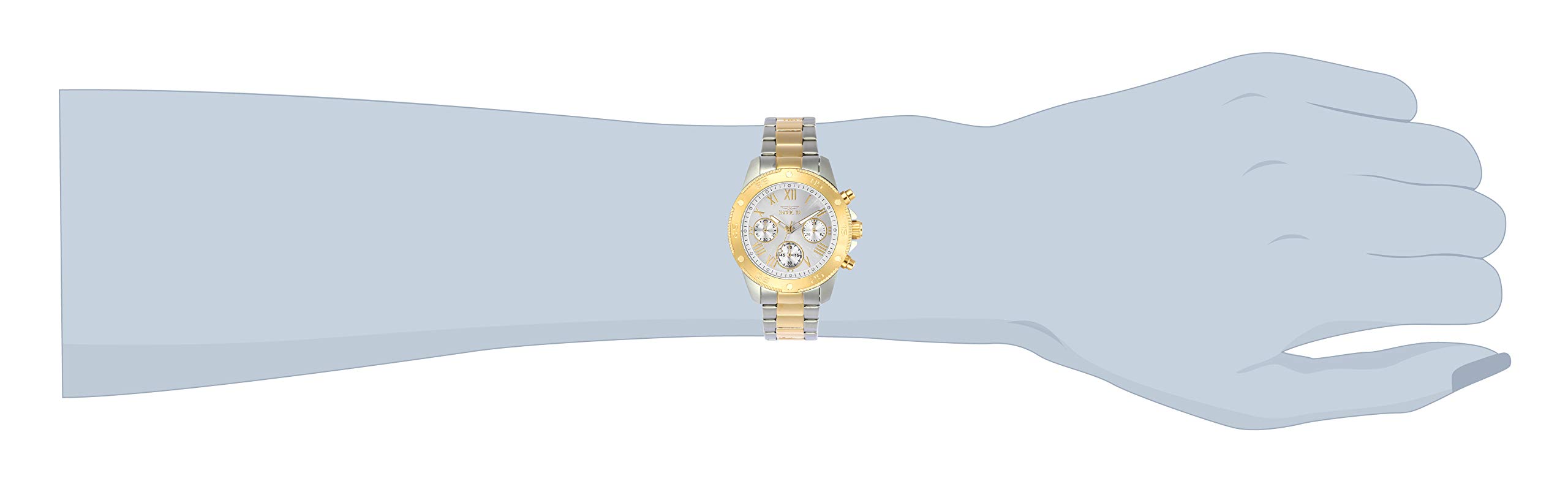 Invicta Women's 21733 Wildflower Analog Display Quartz Two Tone Watch