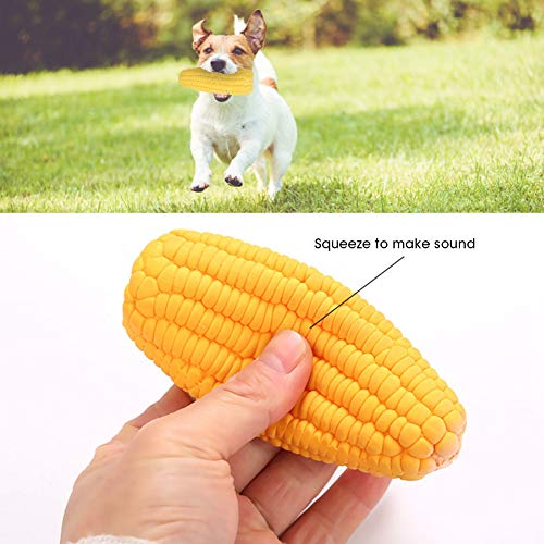 Juego de 3 Juguetes Mordedores para Perro en Forma de Maíz miniatura 4