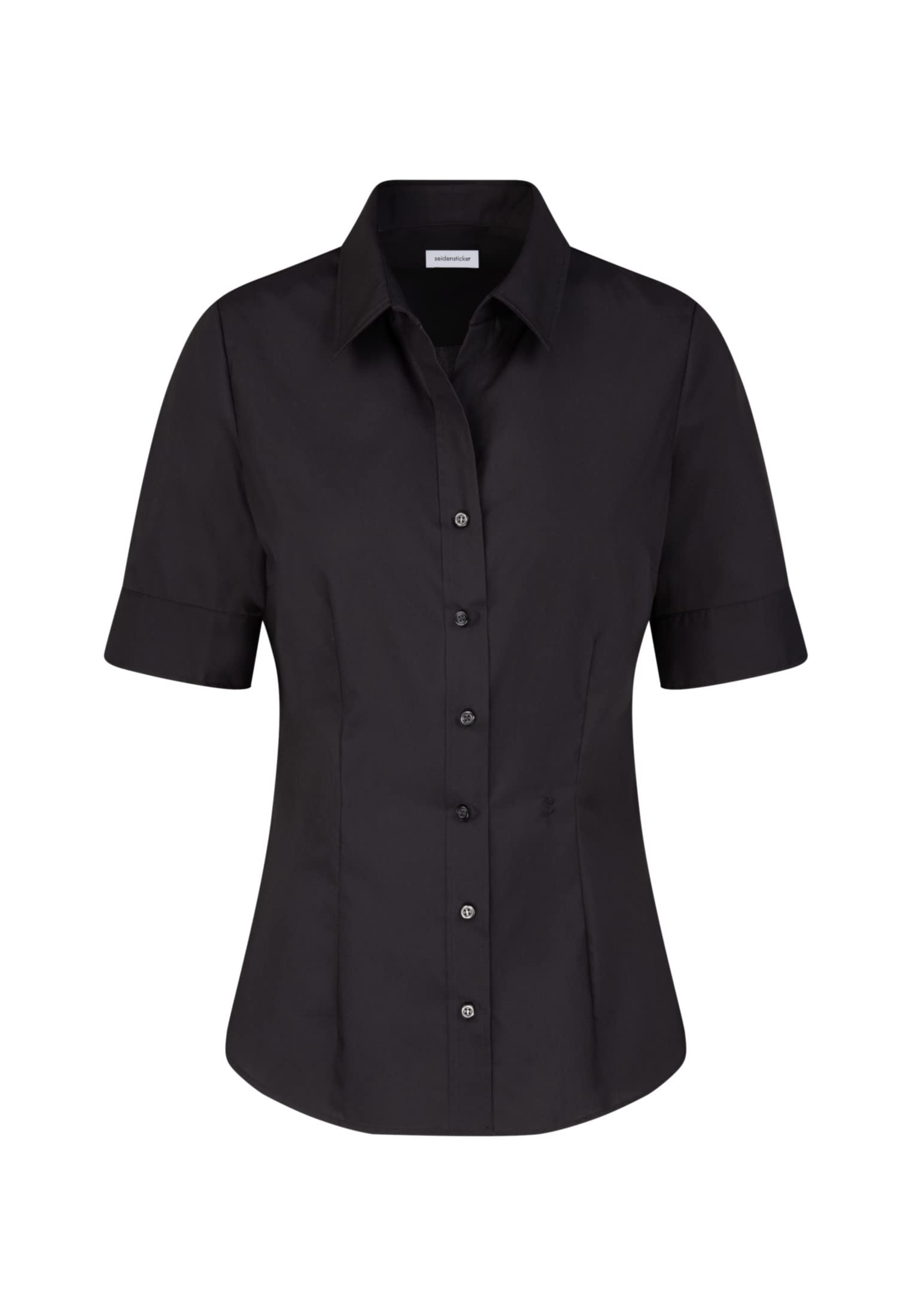 Seidensticker Damen Women Slim Longsleeve Cotton Bluse (1er Pack)