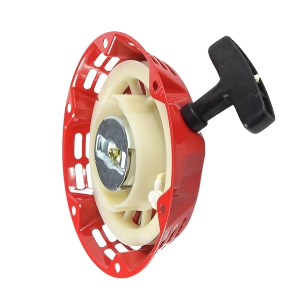 Ajuste for Honda GX160 GX200 5.5HP 6.5HP cortacésped Motor generador de Arranque por Cuerda Manual de Montaje con Arranque de Retroceso de rebobinado