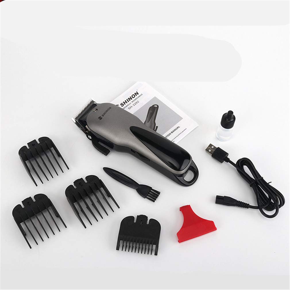 Capelli Elettrico Clipper Professionale Multifunzionale Capelli Clipper Capelli Elettrico Clipper Gradient Forma di Ricarica USB per Bambini più Grandi Adulti Salon Professional
