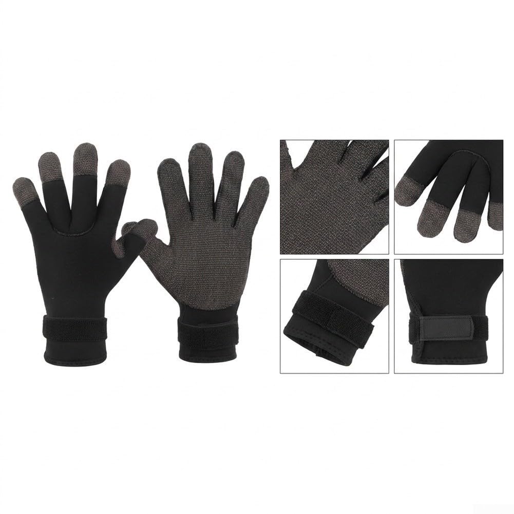 Guanti invernali per immersioni, 3 mm, per surf, snorkeling