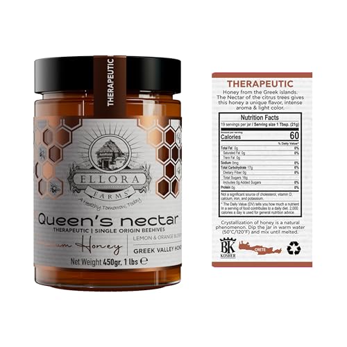 Ellora Farms Greek Honey Bundle – Miel cruda 3 unidades miniatura 4
