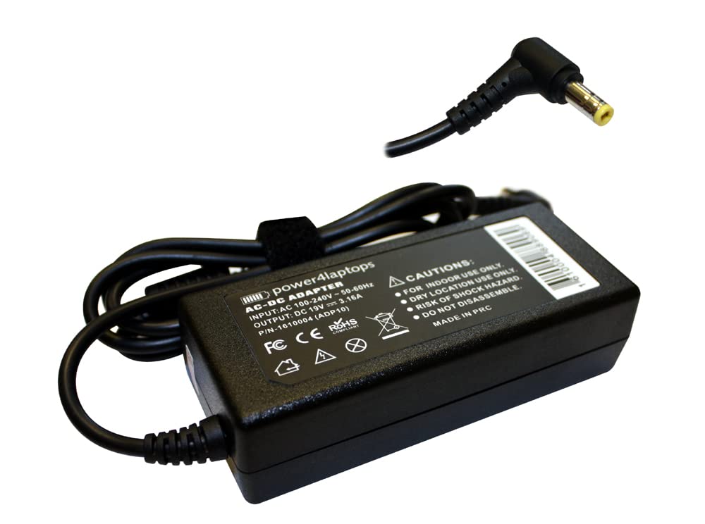 Power4Laptops Adattatore Alimentatore per Computer Fisso Compatibile con Minisforum DeskMini UM300