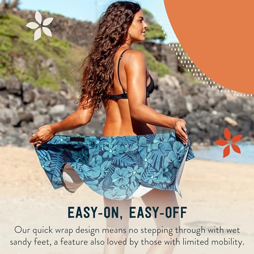 RipSkirt Hawaii Length 1 - Wrap Skirt for Women - Quick Dry Swim Cover-Up with Side Pocket - Lightweight for Beach & Travel3