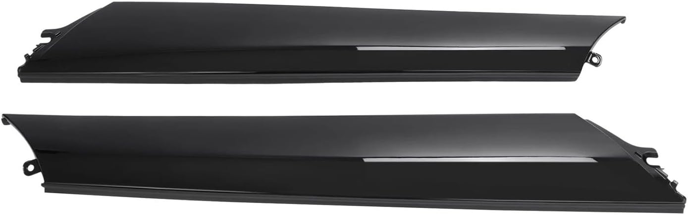 Windshield Trim Pillar Molding Left & Right Compatible with 2011-2013 Infiniti QX56, 2014-2023 Infiniti QX80, 2017-2022 Nissan Armada,Outer Pillar Molding