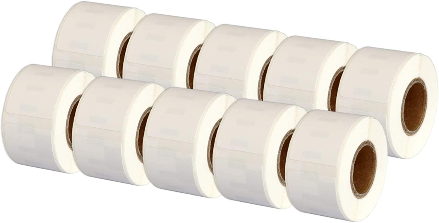 99014 54x101mm Compatible Adhesive Label Rolls 220 Labels/roll for Dymo LabelWriter Seiko SLP labelmakers Printers S0722435 99014 (10)