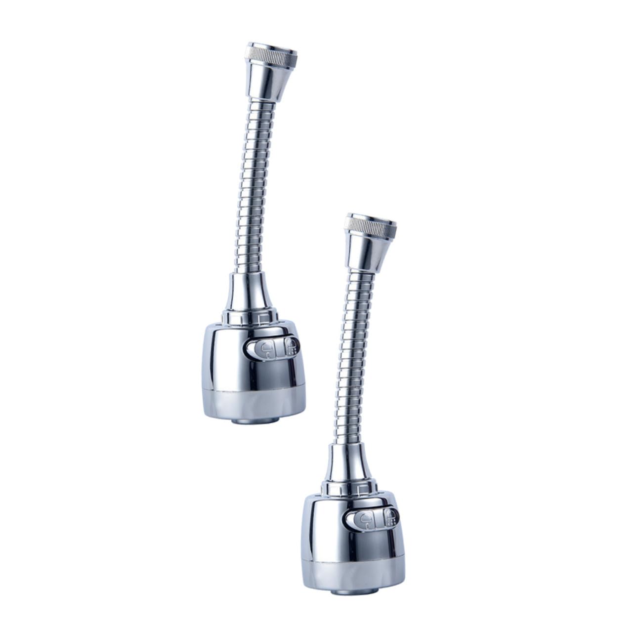 Ahorro Agua con Boquilla Grifo Giratoria y Filtro Extensor Antisalpicaduras de Cocina