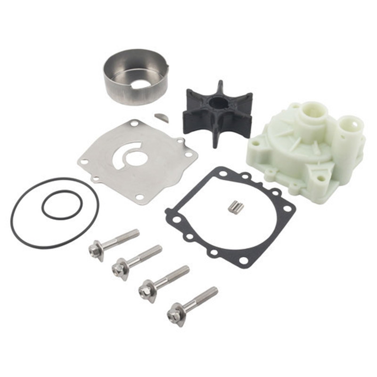 Edelstahl Wasserpumpenlaufrad Reparatursatz 150 175 200