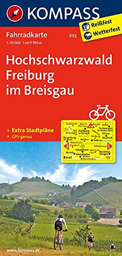 Télécharger Hochschwarzwald - Freiburg im Breisgau 1 : 70 000: Fahrradkarte. GPS-genau livre En ligne