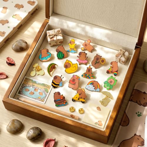 Image of 30 /60 Pcs Cute Enamel Pins Bulk Lapel Brooch