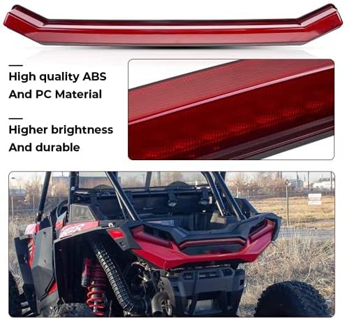 KEMIMOTO XP 1000 Fang Lights Accent Light Kit - Front/Rear, IP67 Front Turn Signal and Center Taillight Compatible with Polaris RZR XP 1000 Turbo # 2884053# 2884871 2019 2020 2021 2022 2023