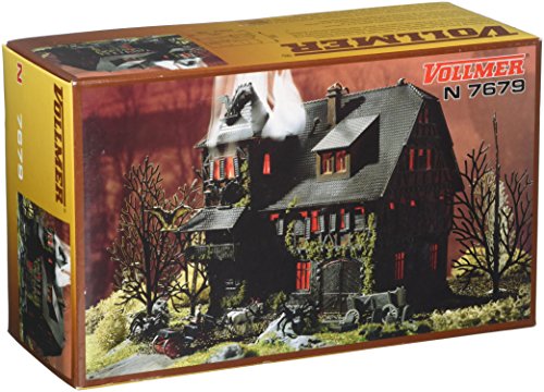 Vollmer 47679 Vampire Villa Hntd Mnsn N Scale Model Structure