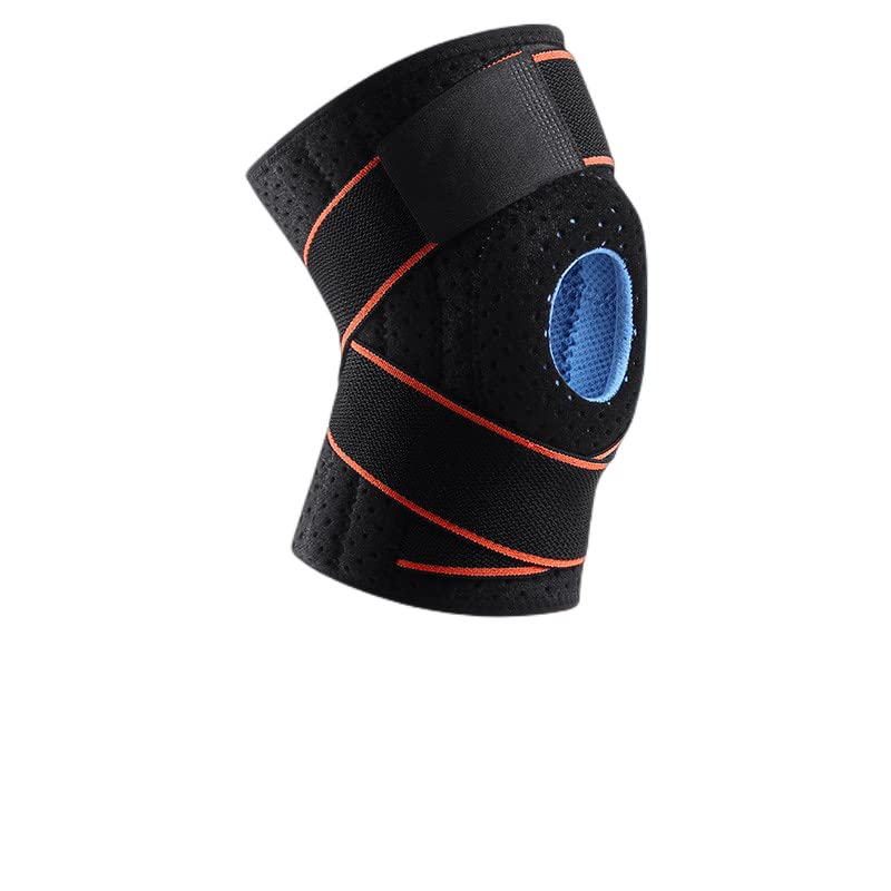 膝サポーター ひざ専用 半月板 スポーツ用 ダークブルー S 左右兼用 膝