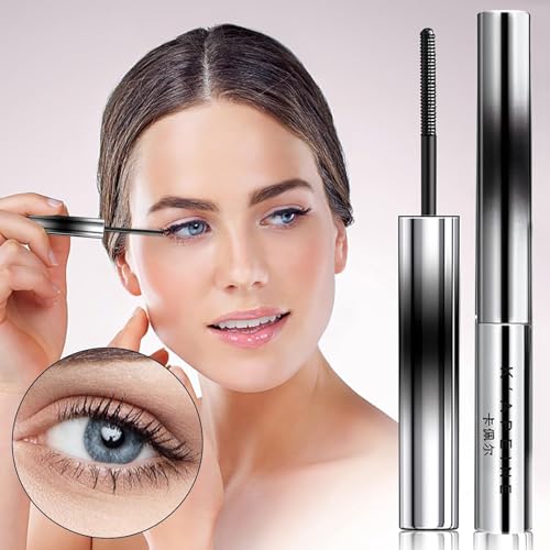 ASMAYSA Iron Mascara - Iron Strong Mascara, 3D Curling Eyelash Iron Strong Mascara, Washable Extra Slim Metal Bristleless Mascara, Non-Clumping,Smudge Proof, Natural Long Lasting Mascara - Image 7