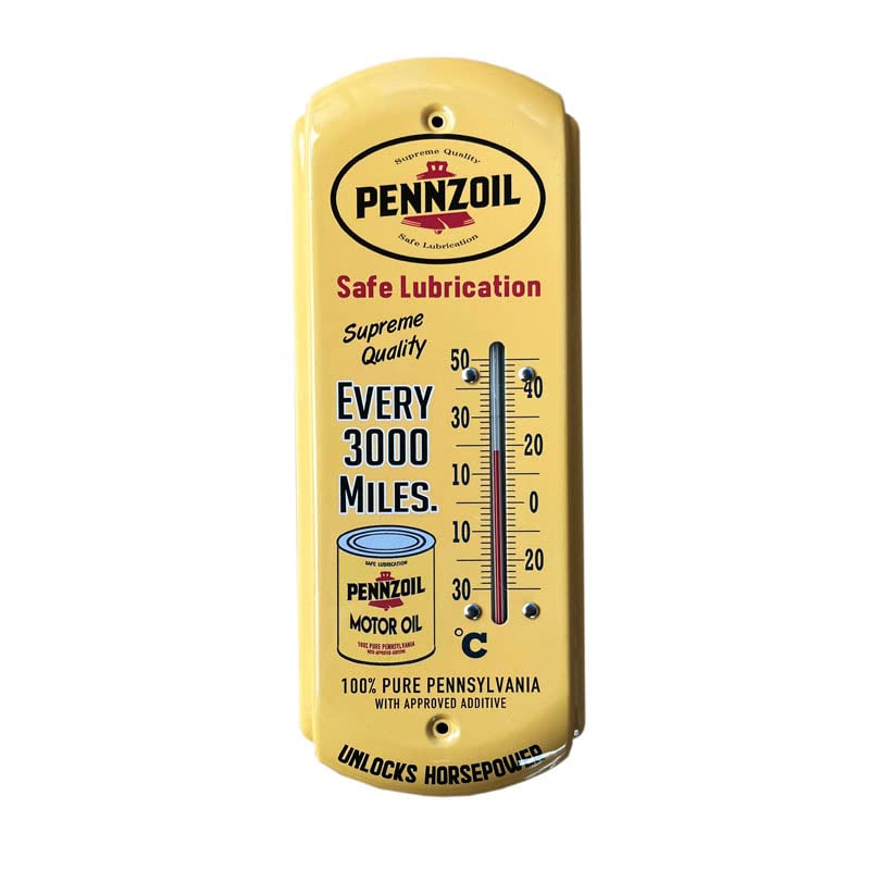 Amazon.co.jp: AMERICAN THERMOMETER PENNZOIL LUBRICATION