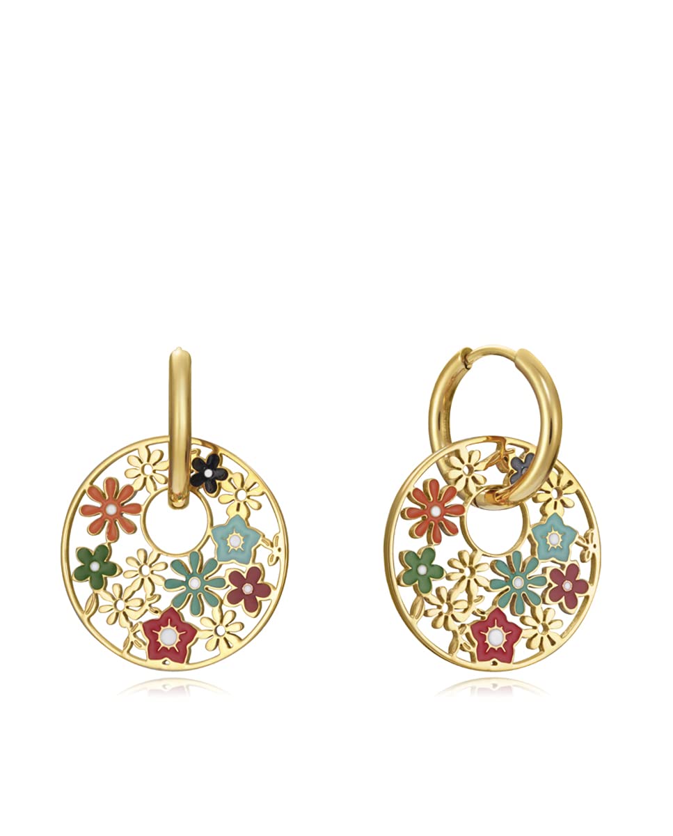 Viceroy Pendientes Viceroy Kiss 75290E09019 acero dorado