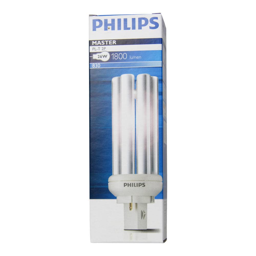Philips MASTER Lampadina PL-T 2P 611024, 26 Watt - 26W / GX24d-2/830