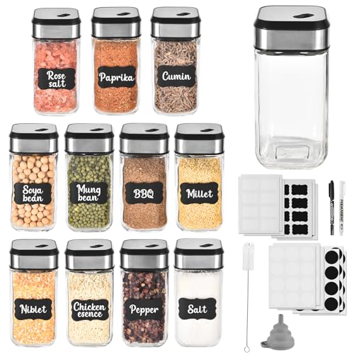 Elagel 12 Barattoli per Spezie Rettangolari con