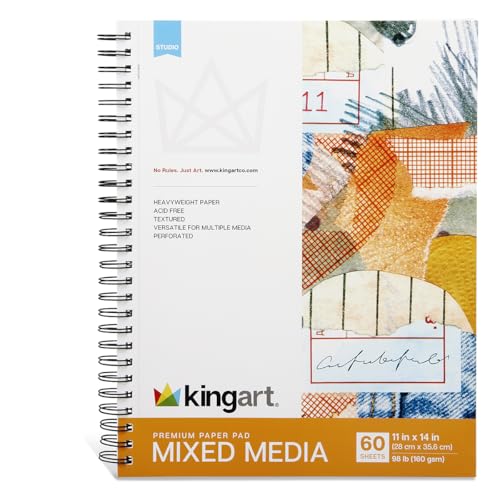 Carnet de croquis pour techniques mixtes KINGART au papier durable