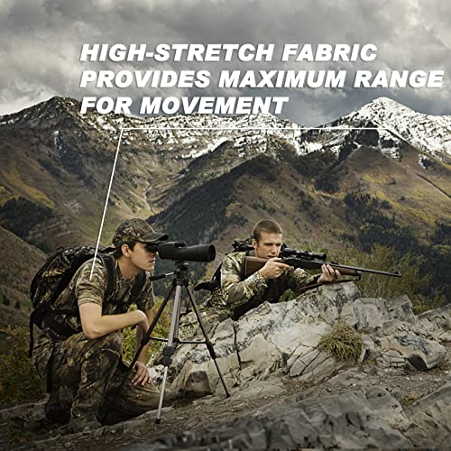 Wisdom Leaves Men Camo T-Shirt,Lightweight Performance Tee4