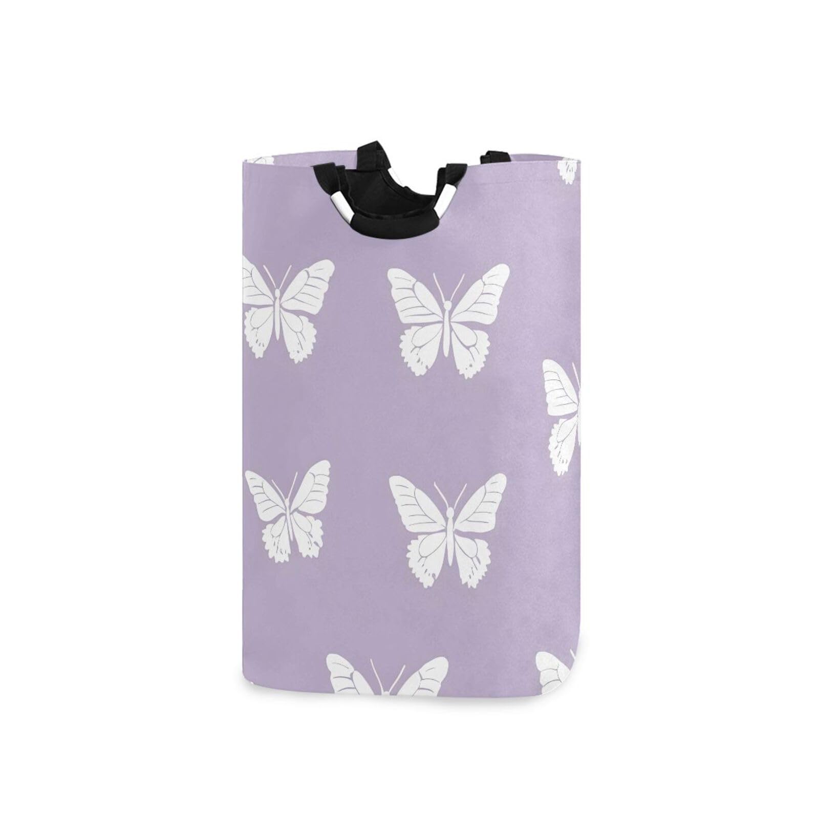 Jihqo Laundry Hamper Basket St Patrick's Clover Pattern Collapsible Nursery Storage Bin Waterproof Clothing Baskets for Home Bedroom Bathroom Washing Room