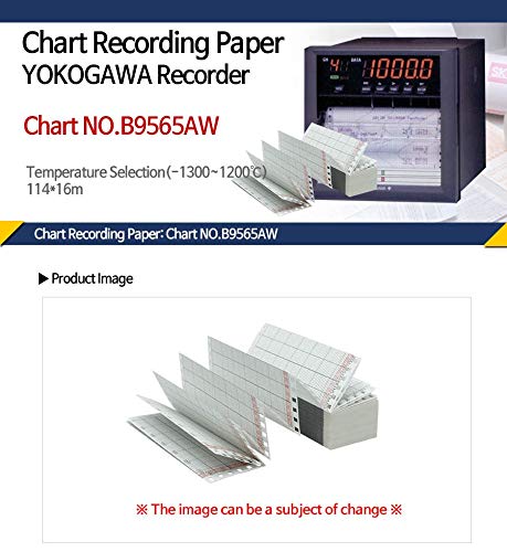 Yokogawa Chart Recording Paper 114 * 16m : NO.B9565AW