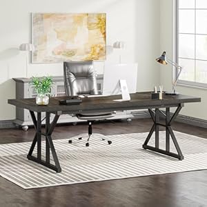 Tribesigns 70.8-Inch Executive Desk...