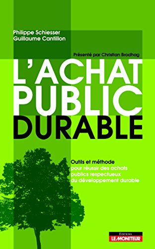 L'achat public durable