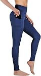 Leggings avec des poches pour les femmes haute taille Yoga pantalons Flex Legging Tummy Control Workout Running Tights GI188