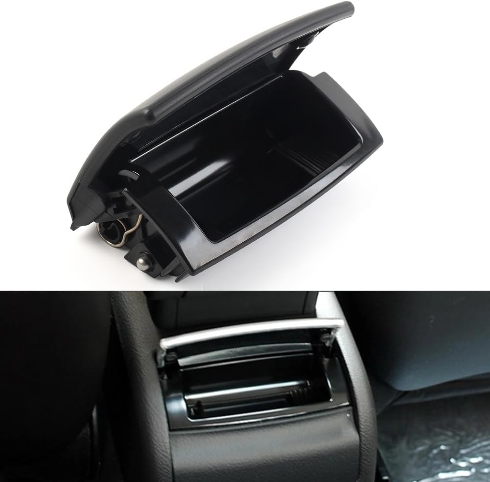 Car Rear Center Console Ashtray 8E0857961M For Audi A4 B6 B7 2001 2002 2003 2004 2005 2006 2007 2008 Black