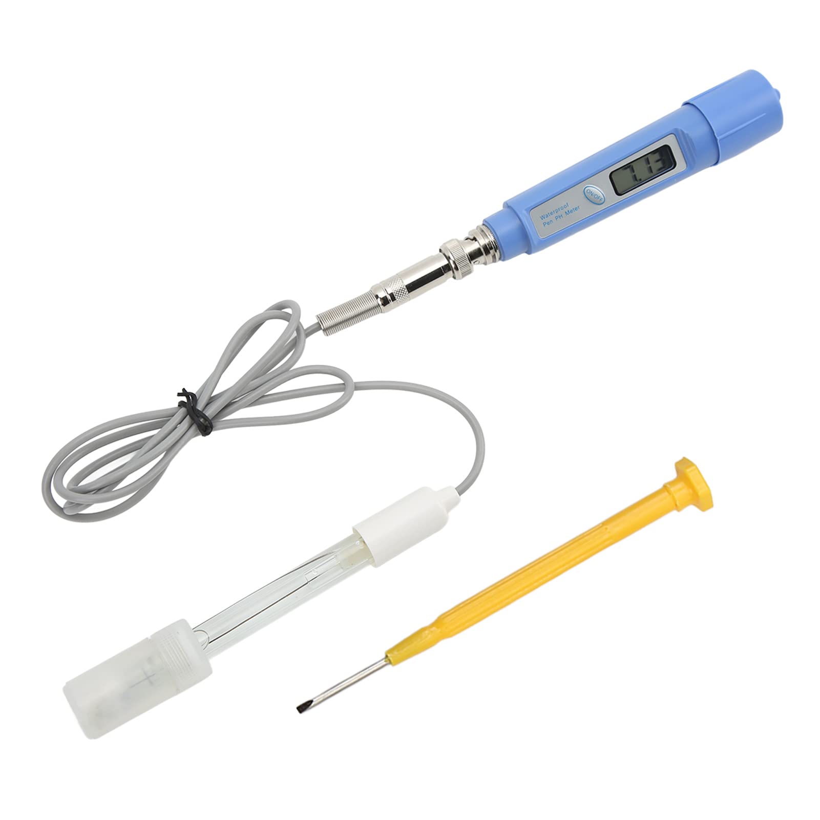 Probador de Ph, Medidor de Acidez Portátil de Alta Precisión con Clasificación IP65, para Laboratorios de Monitoreo de Agua Potable de Acuicultura